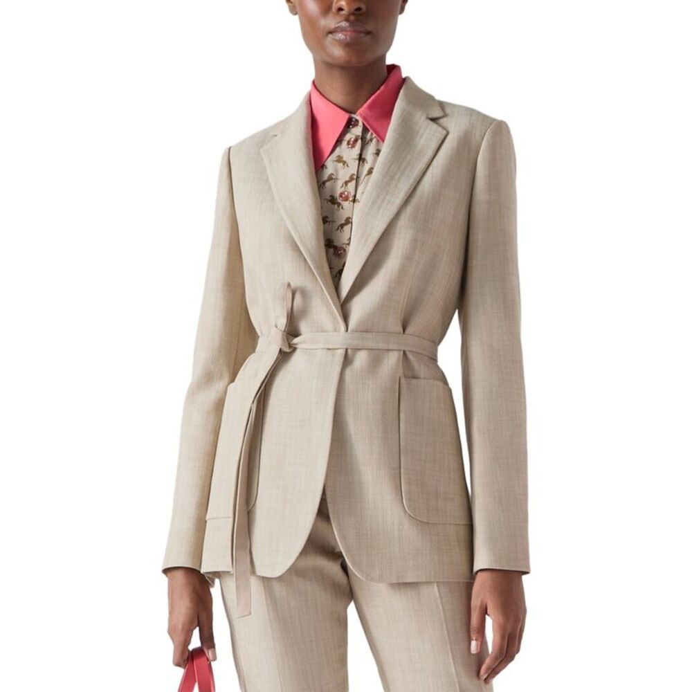 Lk Bennett Womens Amelia Jacket, Beige